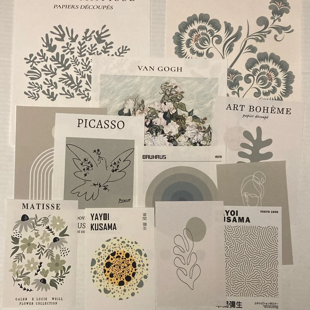 Sage Canvas Art Print Collection with Various Designs